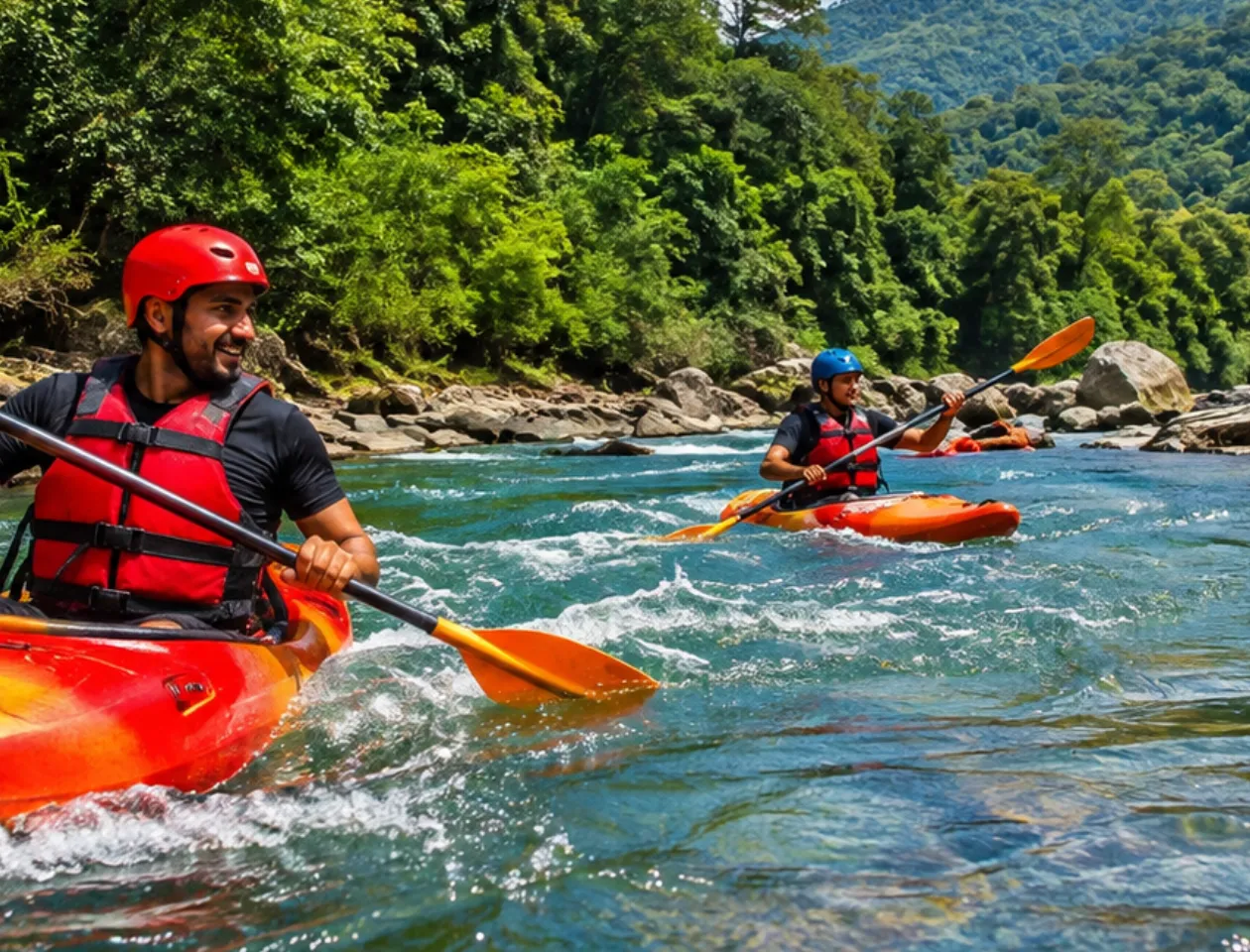 Kayaking